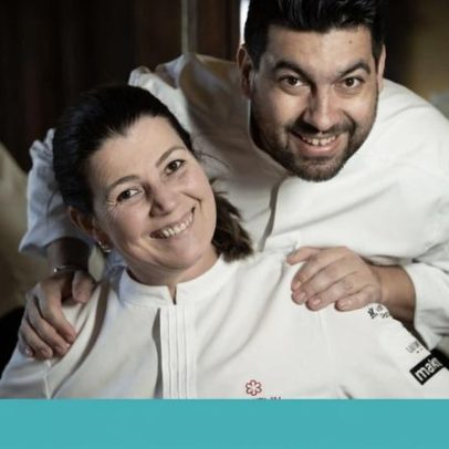 Angélica Salvador e Tiago Bonito, novo casal Michelin