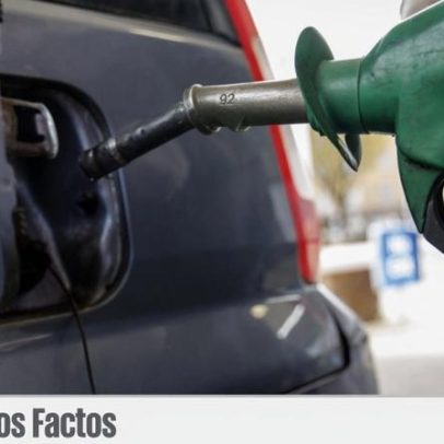 Afirmação de Ventura sobre preços de combustíveis em Portugal é falsa