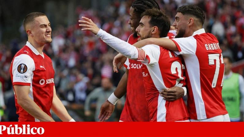 SC Braga vence Ferencváros e avança aos quartos da Liga Europa
