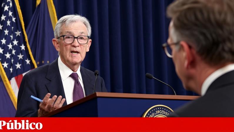 Jerome Powell, presidente da Reserva Federal norte-americana