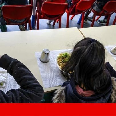 Colégios mistos mantêm cantina igual para todos, mesmo com poucos recursos