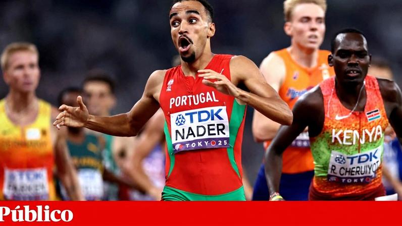 Isaac Nader, campeão mundial dos 1500m