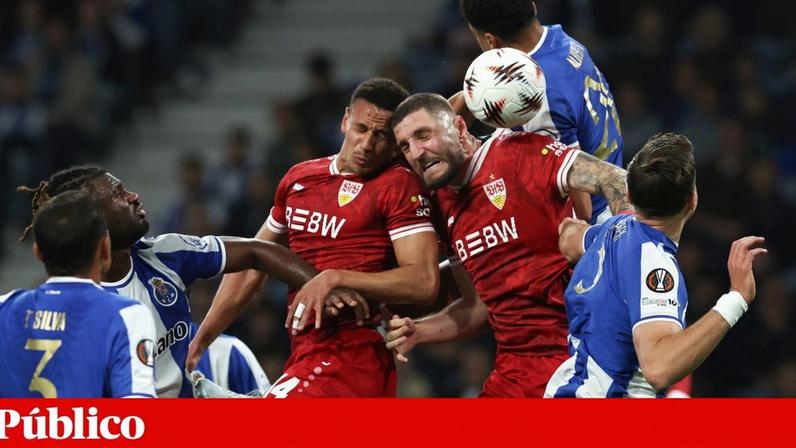 Estugarda pressionou o FC Porto, no Dragão