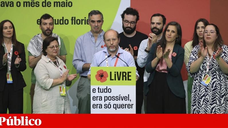 O último congresso electivo do Livre realizou-se em 2024 e o próximo ainda não foi agendado