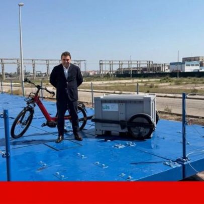 Barcos para descongestionar a distribuição urbana fabricados no Barreiro