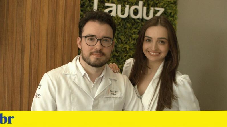 Wilson e Carolina Zatt, fundadores da startup Lauduz, querem entrar no mercado de saúde de Portugal
