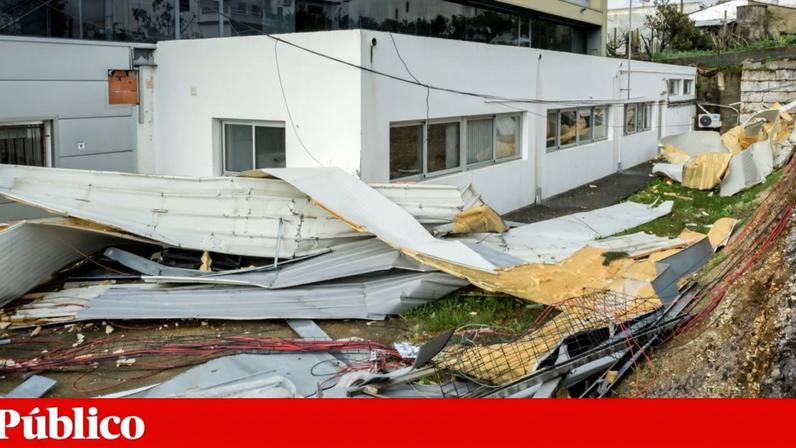 Tempestades deixaram rasto de destruição em casas, empresas, estufas e outros equipamentos