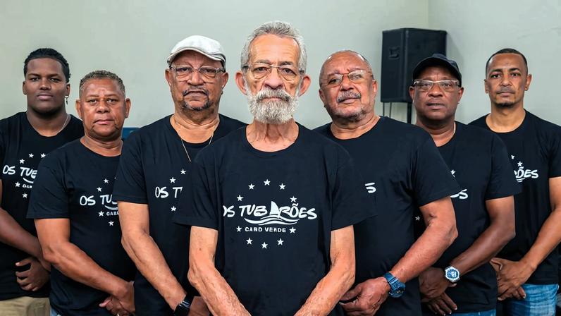 Os Tubarões na sua formação actual