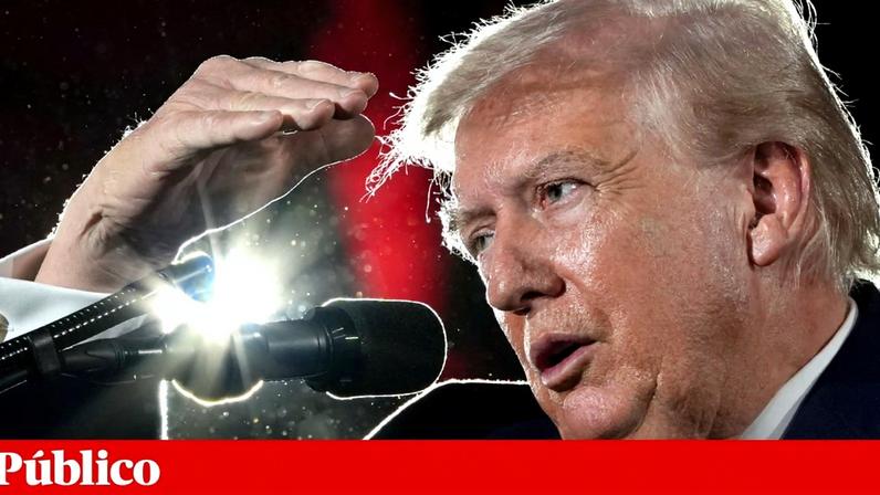 Donald Trump durante o jantar anual do Comité Nacional Republicano, em Washington