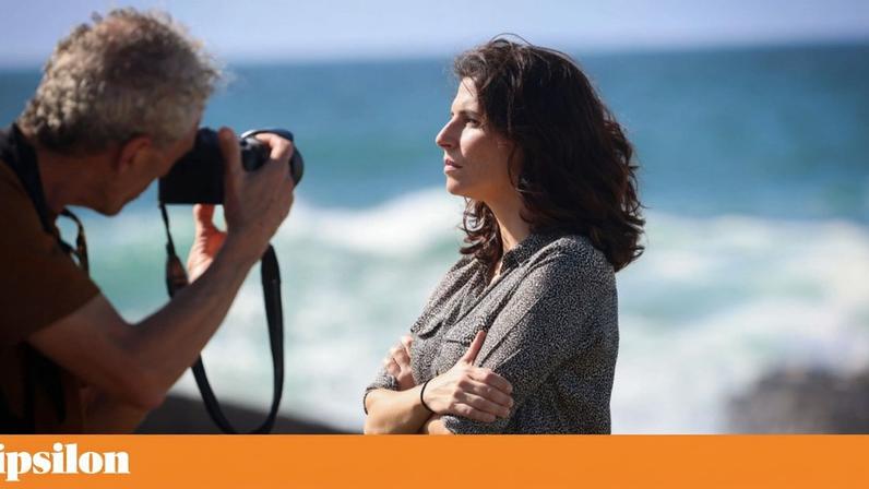 Rodagem da série *Refúgio do Medo*, co-produzida por Portugal e Islândia, com a actriz Cleia Almeida