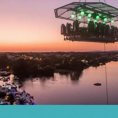 Sky Lounge em Lisboa eleva almoços e jantares a 50 m de altura