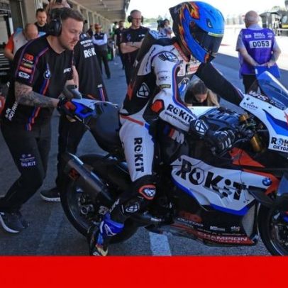 Miguel Oliveira sobe ao pódio nas Superbikes em Portimão