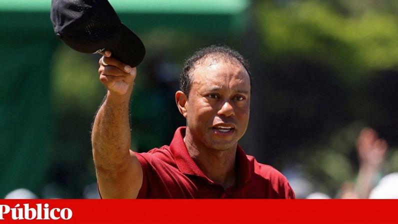 Tiger Woods no Masters, em Augusta National, em Abril de 2024