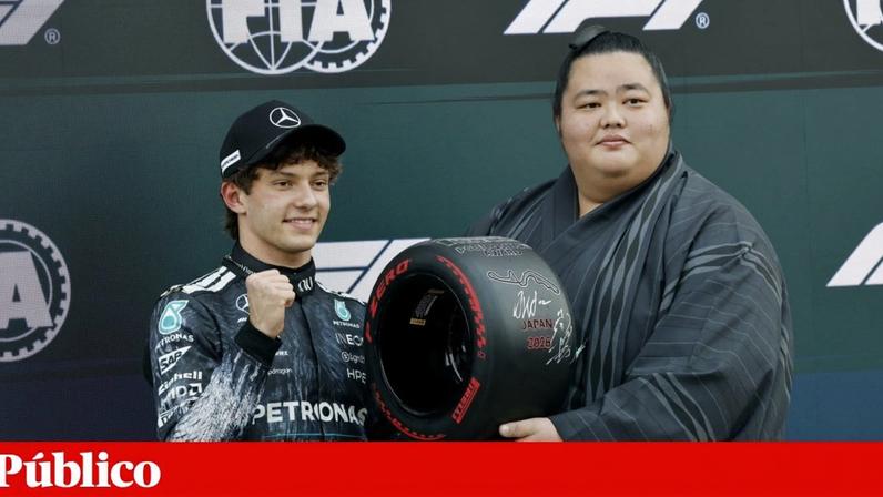 Antonelli vai sair da pole-position em Suzuka