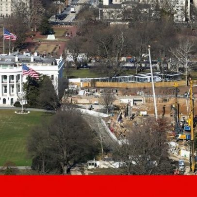 Trump diz que terá o melhor salão de baile do mundo