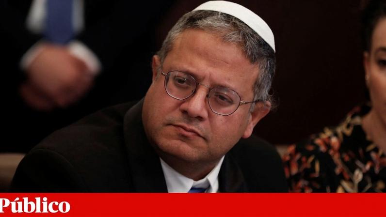 Itamar Ben-Gvir, o líder da extrema-direita que tem a pasta da Segurança no Governo de Benjamin Netanyahu