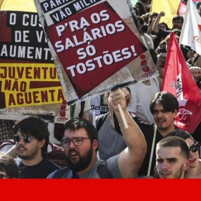 Jovens protestam contra pacote laboral e precariedade persistente