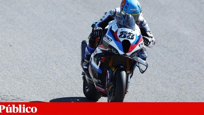 Miguel Oliveira, piloto português da BMW no Mundial de Superbikes