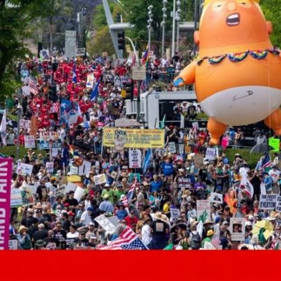 EUA registram recorde de manifestações contra Trump em todos os estados