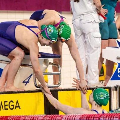 Diogo Ribeiro soma mais 2 títulos; Sporting renova recorde dos 4x100m livres