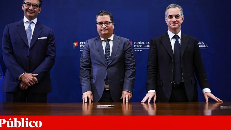 Da Lone Star, Kambiz Nourbakhsh, à esquerda, está de saída do Novo Banco para permitir a entrada de nomes ligados ao francês BPCE, presidido por Nicolas Namias, à direita