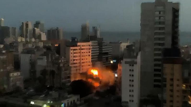 Israel ataca prédio no centro de Beirute; seis mortos