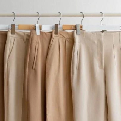 Calças com mais pregas ganham pano para a meia-estação