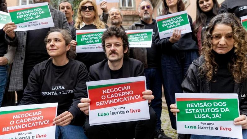 Lusa interrompe quatro horas para anunciar que pretende manter-se isenta