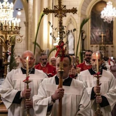 Polícia israelita impede Patriarca Latino de Jerusalém celebrar Domingo Ramos