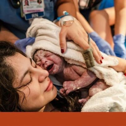 Melhores fotografias de partos do ano