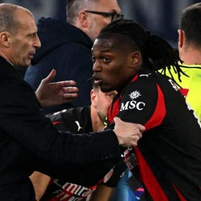 AC Milan perde e deixa Inter distanciar-se; Leão entra em confronto com Allegri