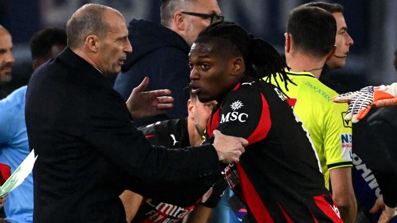 AC Milan perde e deixa Inter distanciar-se; Leão entra em confronto com Allegri