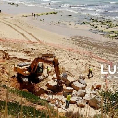 Algarve com 35 praias afetadas por instabilidade de arribas e recuo do areal