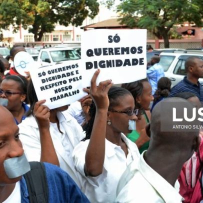 Profissionais de saúde moçambicanos em greve acusam incumprimento de acordos