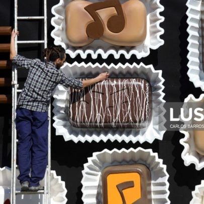 Ventos fortes atrasam abertura do Festival Internacional de Chocolate de Óbidos