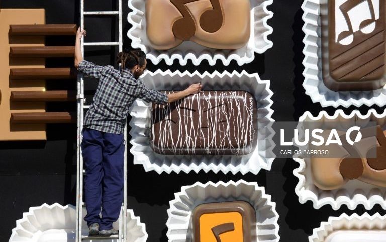 Ventos fortes adiam abertura do Festival Internacional de Chocolate de Óbidos