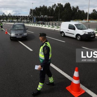 A1 reabre parcialmente em Gaia após corte por incêndio num camião de cerveja