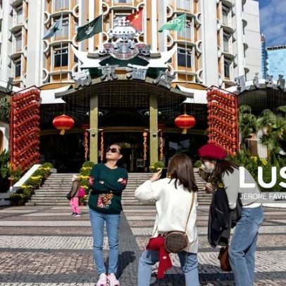 Macau regista novo recorde de visitantes pelo quinto mês consecutivo