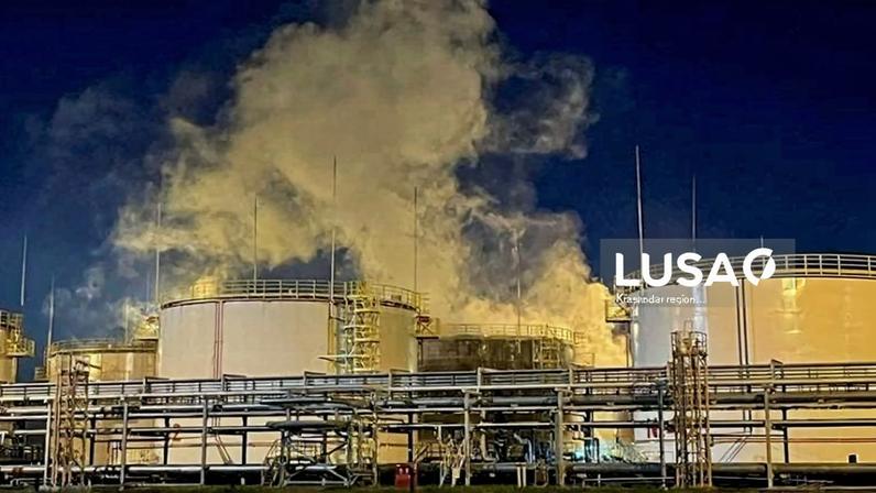 Drones ucranianos voltam a atacar uma das maiores refinarias da Rússia