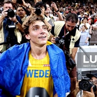 Duplantis pode ganhar de novo o Prémio de Atleta do Ano nos Laureus