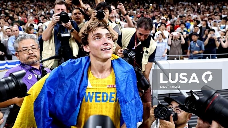 Armand Duplantis pode repetir prémio de atleta do ano nos prémios Laureus
