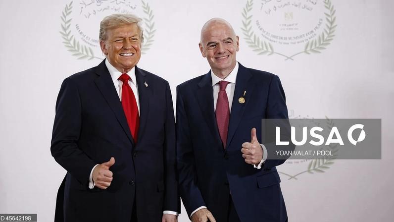 Trump diz que seleção do Irão poderá competir no Mundial2026 - Infantino