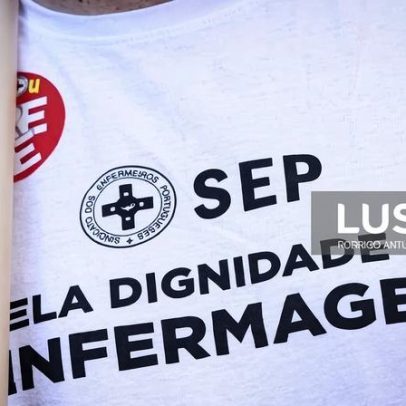 Greve dos enfermeiros, forte adesão, blocos encerrados em vários hospitais