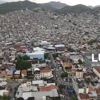 Área ocupada por favelas no Brasil cresce 2,75 vezes em 40 anos