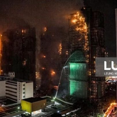 Empreiteiros de Hong Kong prometem proibir fumar em estaleiros após incêndio