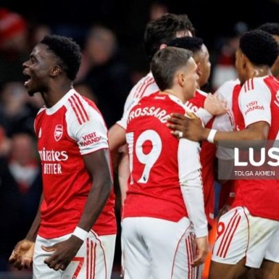 Arsenal vence e aumenta vantagem sobre o City na liderança da Liga inglesa