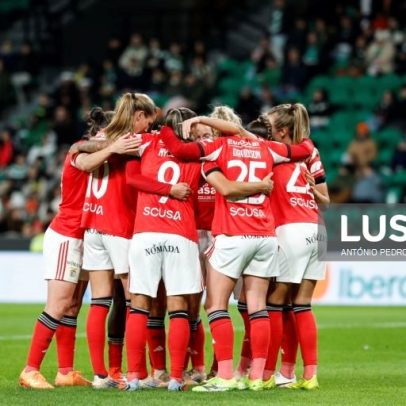 Benfica apura-se para a final da Taça de Portugal feminina