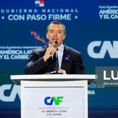 Presidente do Equador afirma fim do tempo para as máfias