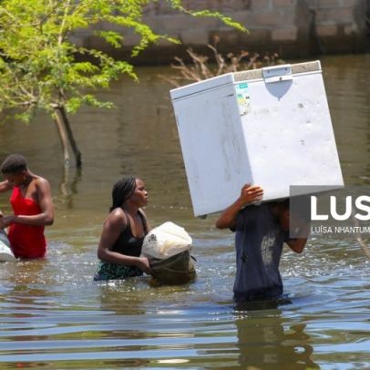 Autoridades moçambicanas pedem evacuação de áreas em risco de inundações