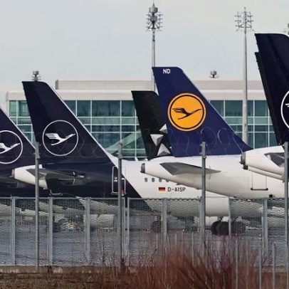 Lufthansa lucra 1,3 mil milhões em 2025, com incerteza no Médio Oriente